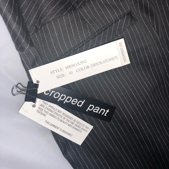 Larry Levine Crop Pants Ladies Woman Size 10 - Picture 4 of 8